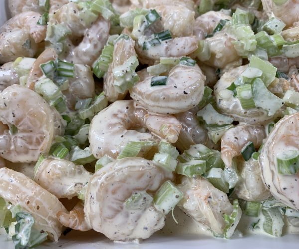 Handcrafted Shrimp Salad $14.99/lb. Try Me!