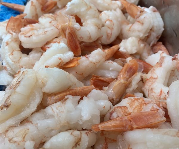 Jumbo Raw Peeled & Deveined Wild Argentine Red Shrimp $16.99/LB.